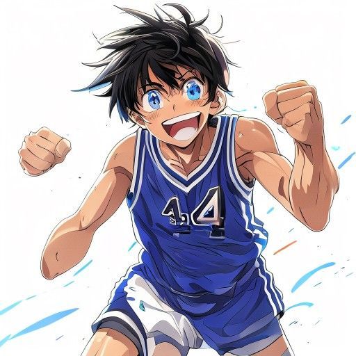 バスケル（応援・興奮ポーズ）