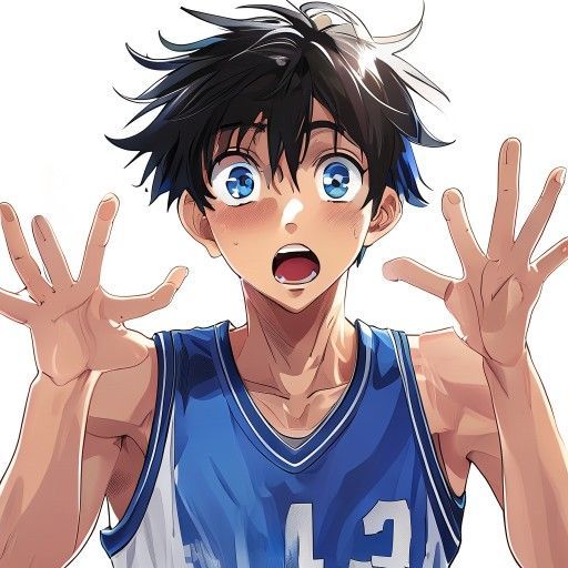バスケル（驚きポーズ）