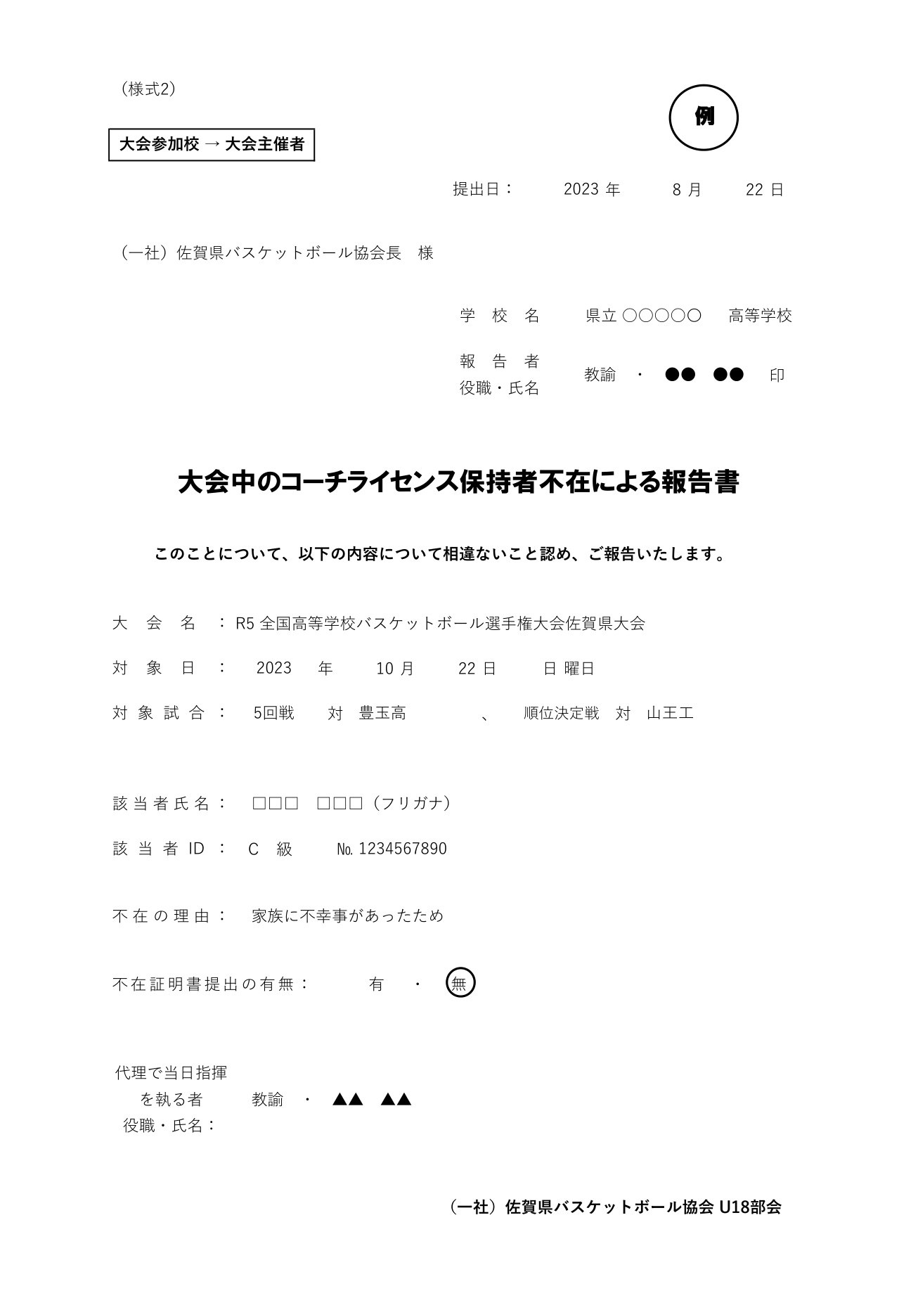 令和8年度 第64回佐賀県高等学校総合体育大会 バスケットボール競技 組み合わせ（1）